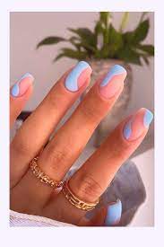Pink and blue nail designs. 35 Most Beautiful Pink Flower Short Nail Designs For Summer 2021