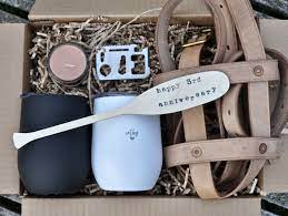 First wedding anniversary gifts for him. 3 Year Anniversary Gift Ideas For Him Leather Wedding Anniversary Gift Inkt And Co