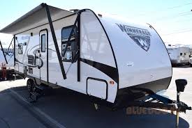 Interested in viewing this rv in person? Winnebago Minnie Travel Trailer Unique Style Quality Construction Blue Dog Rv