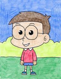 A good cartoonist is one who can extract the main details of an object or a human being and represent them with simple shapes. How To Draw A Cartoon Boy Art Projects For Kids