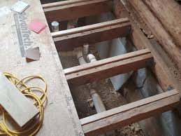 Also to know is, at what temperature do pipes freeze in crawl space? Bathroom Remodel Rerouting Plumbing Drains Line