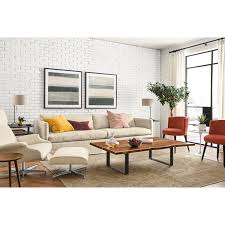 Room Board Slim Round End Tables In Natural Steel Modern Furniture Living Room Modern Dining Room Ottoman In Living Room