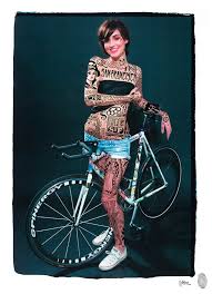 Ufunk Net Cycling Girls Mike Giant Bike Art