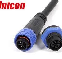 Đầu nối nam 3 chân chống nước IP67 / IP68 cho đèn LED chiếu ...