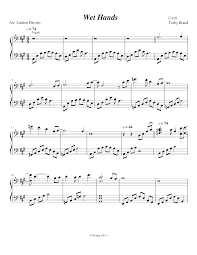 Download the pdf, print it and use our learning tools to master it. Wet Hands Bass Clef Sheet Music For Piano Solo Musescore Com