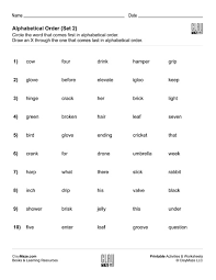 This week we bring to you this worksheet to help your kid learn to . Alphabetical Order First And Last Set 2 Childrens Homeschool Books Workbooks Supplies And Free Worksheets