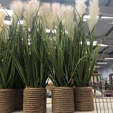 New The 10 Best Home Decor With Pictures B M Foxtail Grass Faux Foxtail Grass Standing 78cm In A Cer Hallway Decorating Plant Decor Plant Basket