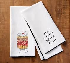 Kitchen towels can even stand in as an oven mitt to handle hot pans and pots. Friends Kitchen Towel Set Of 2 Pottery Barn