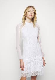 Abendkleider, cocktailkleider, brautkleider jetzt bei amazon.de entdecken. Hugo Kesusa Cocktailkleid Festliches Kleid Natural Offwhite Zalando De