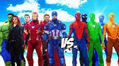 Spiderman 3 and black spiderman cartoon with spider kids playground full avengers hu. Iron Man Army Vs Spider Man Blue Spiderman Green Spiderman Orange Spiderman Black Spiderman Youtube