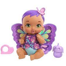 My Garden Baby Feed Change Baby Butterfly Doll Purple Smyths Toys Uk