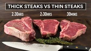 Rest your steaks for 5 minutes before serving, covering lightly with foil. Sous Vide Thick Steaks Vs Thin Steaks Experiment Youtube