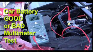 To do this, use the switch dial to select dc voltage measurement. How To Test Your Car Battery With A Multimeter Check If Good Or Bad Needs Replacing Or Charging Youtube