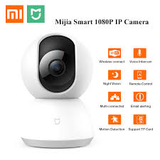 Xiaomi Mijia Cctv Smart Ip 360 Camera 1080p Wifi Pan Tilt Night Vision 360 View Motion Detection Xioami Home Kit Security 360 Video Camera Aliexpress
