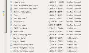 Type in your name + email address and click give me access now!. How To Organize Your Lyrics And Songs Properly