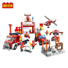 By car, train, ship or plane. Cogo Fire Aircraft Trucks Series 8 Designed Mixed Building Blocks Set Cogo Toys For Children View Building Fire Station Blocks Toys Fire Cogo Product Details From Guangdong Loongon Animation Culture Co