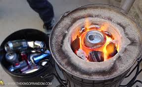 How to make the mini metal foundry : Melting Aluminum Cans With 20 Homemade Mini Metal Crucible Off Grid World