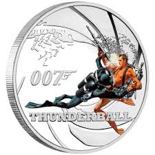 Wir produzieren ein auf ihr produkt zugeschnittenes rezept und spielen es als eines unserer . James Bond Thunderball 2021 1 2oz Silver Proof Coloured Coin The Perth Mint