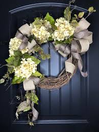 Spring Wreath Spring Hydrangea Wreath Year Round Wreath Mother S Day Spring Wreath Front Door Spring Door Wreaths Spring Floral Wreath Hydrangea Wreath Spring
