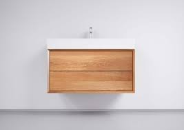 Schrank aufsatzwaschbecken die qual der wahl: Bad Set Hangend Eiche Waschbecken Eckig One Bath