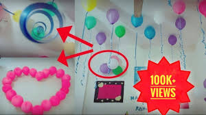 There are plenty of great options available. Easy Way To Decorate Room Birthday Party Decoration Birthday Decoration For Bf Simple Way Youtube
