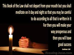 It may be one that god impressed on. Joshua 1 8 Inspirational Images