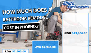 Bathroom remodeling costs ranged from $5,952 to $14,825 for the united states in 2019 according to homea. Bathroom Remodel Cost Phoenix Az Average Prices