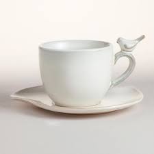 Bird Cups Saucers Set Of 4 27 96 Bird Cup Tea Cups Cup And Saucer