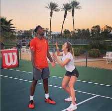 Elina svitolina and gaël monfils, who have been dating since late last year, are both flourishing at the open. Gael Monfils And Elina Svitolina Tennis Lovers Gael Monfils Tennis Elina Svitolina
