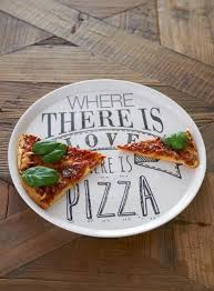 Riviera Maison Love Pizza Plate Top Einfache Gerichte Pizza Teller