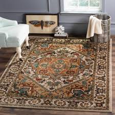 summit ivory 6 ft 7 in x 9 ft 2 in area rug area rugs rugs traditional area rugs