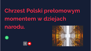 Niewątpliwie najciekawszym wydarzeniem w średniowiecznej historii państwa polskiego był moment, gdy jego władca książę mieszko i zdecydował się przyjąć chrzest. Chrzest Polski By Agata Maliszewska On Genially
