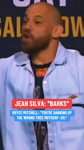 Jean Silva and Bryce Mitchell got spicy 🔥👀 #UFC314