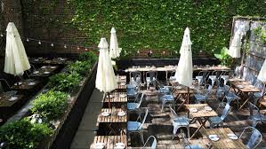 Fabric structures for restaurants, covered outdoor seating, and outdoor dining. 11 Warm Weather Bars And Restaurants With Outdoor Seating In New York City Offmetro Ny