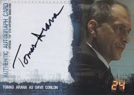 Tomas Arana 24 TV Series Hand Signed Autograph Photo: Signed by Author(s)  Photograph