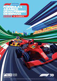 The rear wing has to be set to a high angle of around 9 to plant the rear end to the tarmac. Official Poster Of The 2020 Spanish Grand Prix Formula1