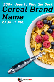 Saved by sr lou (@srlou). 200 Ideas To Find The Best Cereal Brand Name Of All Time
