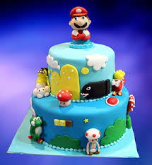 For this mario birthday cake, i made an 8 inch all butter madeira cake, split it and filled it with vanilla buttercream and jam. Super Mario Cake From The House Of Cakes Dubai Irena Flickr