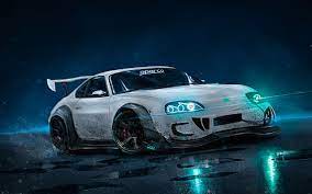 Here are only the best toyota supra wallpapers. Hd Wallpaper 4k Drift Neon Lights Toyota Supra Custom Mode Of Transportation Wallpaper Flare