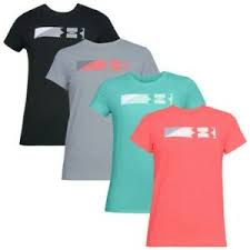Details About Under Armour Ladies Sportstyle Branded Graphic T Shirt Ua Womens Running Top