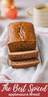 Applesauce Spice Bread Recipe In 2020 Pumpkin Spice Recipe Fall Dessert Recipes Fruit Dessert Recipes