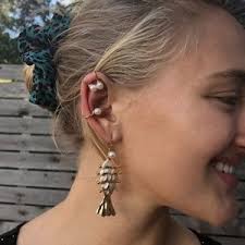 Aleah Pearl Ear Cuffs! 9843