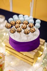 To give your frosted cake a glossy finish, you can use a medium heat hair dryer on the outside of the cake. Kara S Party Ideas Nba Basketball Birthday Party Kara S Party Ideas