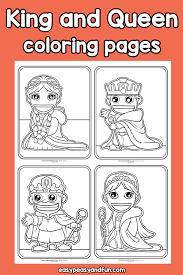 We have collected 38+ queen coloring page images of various designs for you to color. King And Queen Coloring Pages Easy Peasy And Fun Membership