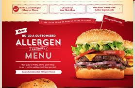 Red robin has gluten free buns for their burgers. Red Robin S Interactive Allergen Menu Three Different Directions