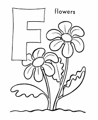 Alphabet sheets to color l. Abc Alphabet Coloring Sheet F Is For Flowers Honkingdonkey Alphabet Coloring Pages Alphabet Coloring Abc Coloring Pages