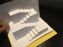 You can fold it first, then cut over the fold with a pair of scissors). How To Make A Kirigami Pop Up Card 7 Steps Instructables