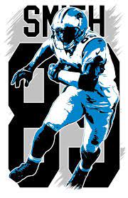 Steve Smith Art Print Free Shipping Nfl Football Wallpaper Steve Smith Nfl Goat