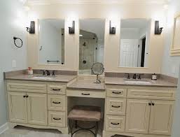 Double Vanity With Sitting Area Basement Bathroom Bathroom Countertops Double Vanity Bathroom Bathroom Vanity Tops
