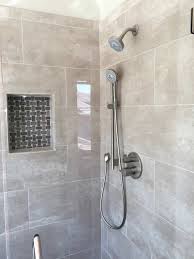 One key decision you will need to make for your bathroom remodel is whether you want a shower or a tub. Greige Master Bath Traditional Bathroom Sacramento By The Design Partner Houzz